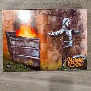 URBAN ART  - "Banksy's Graffiti"  1000-PIECE JIGSAW PUZZLE   NWT